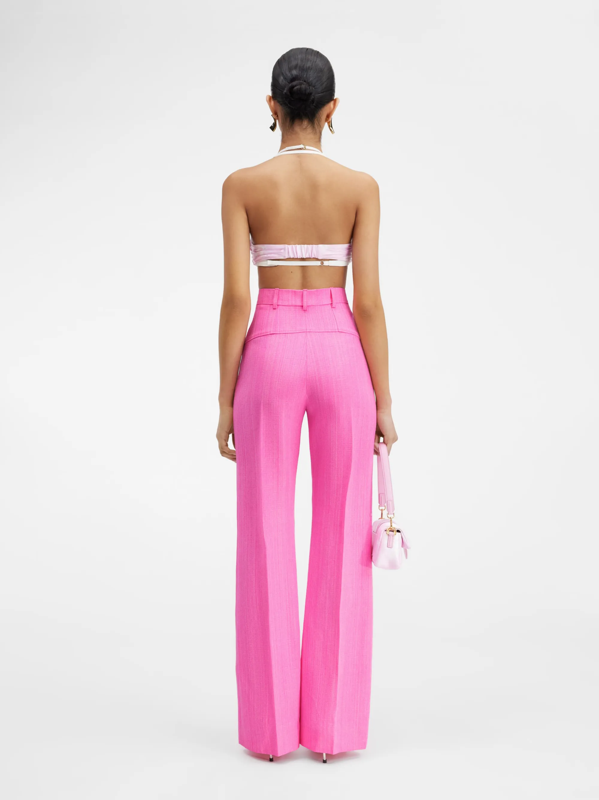 Jacquemus Le Pantalon Sauge in Pink