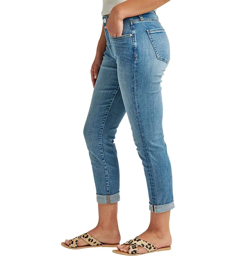 JAG Carter Mid Rise Girlfriend Jeans