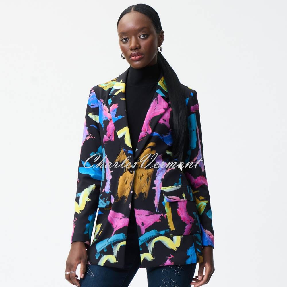 Joseph Ribkoff Printed Blazer Jacket - Style 224043