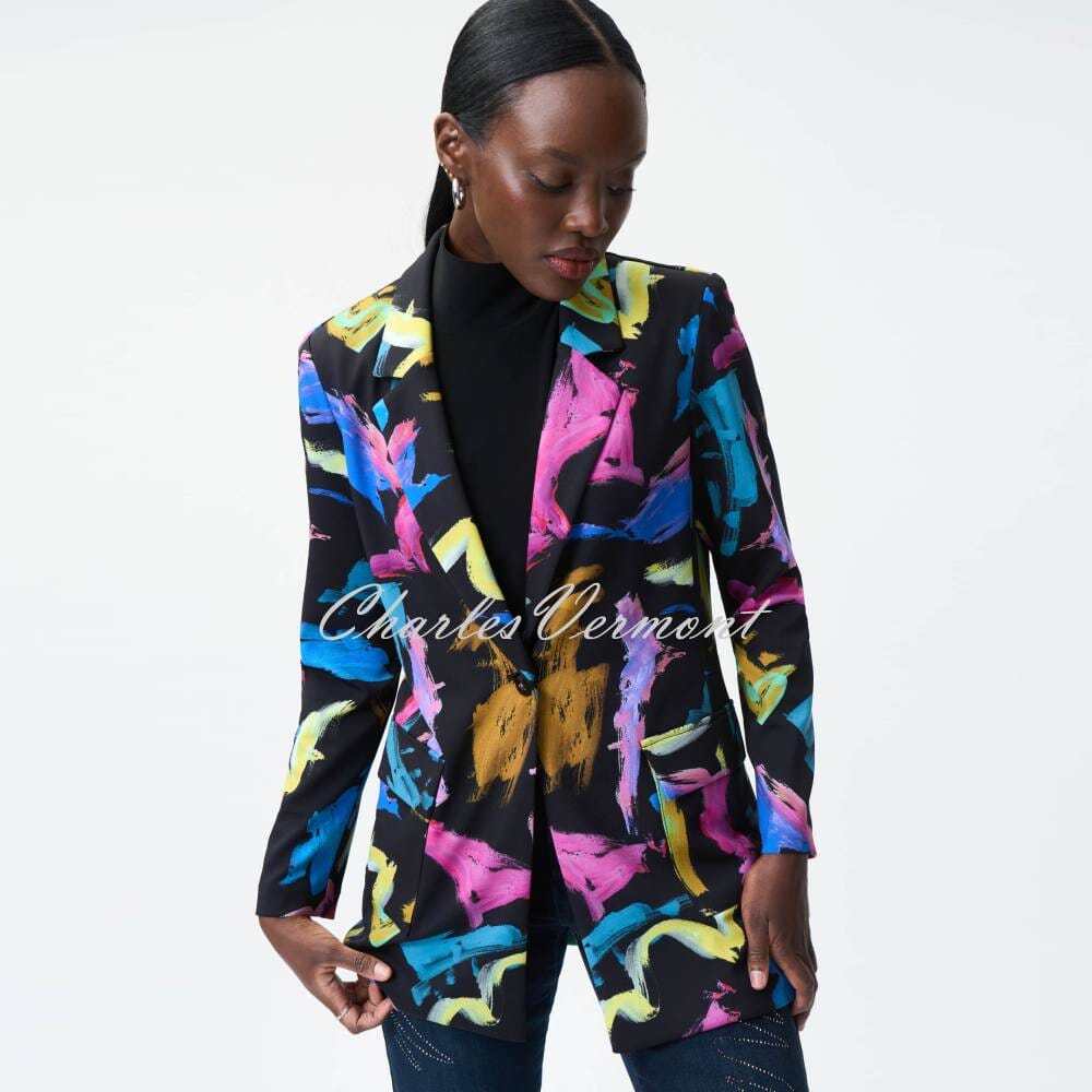 Joseph Ribkoff Printed Blazer Jacket - Style 224043