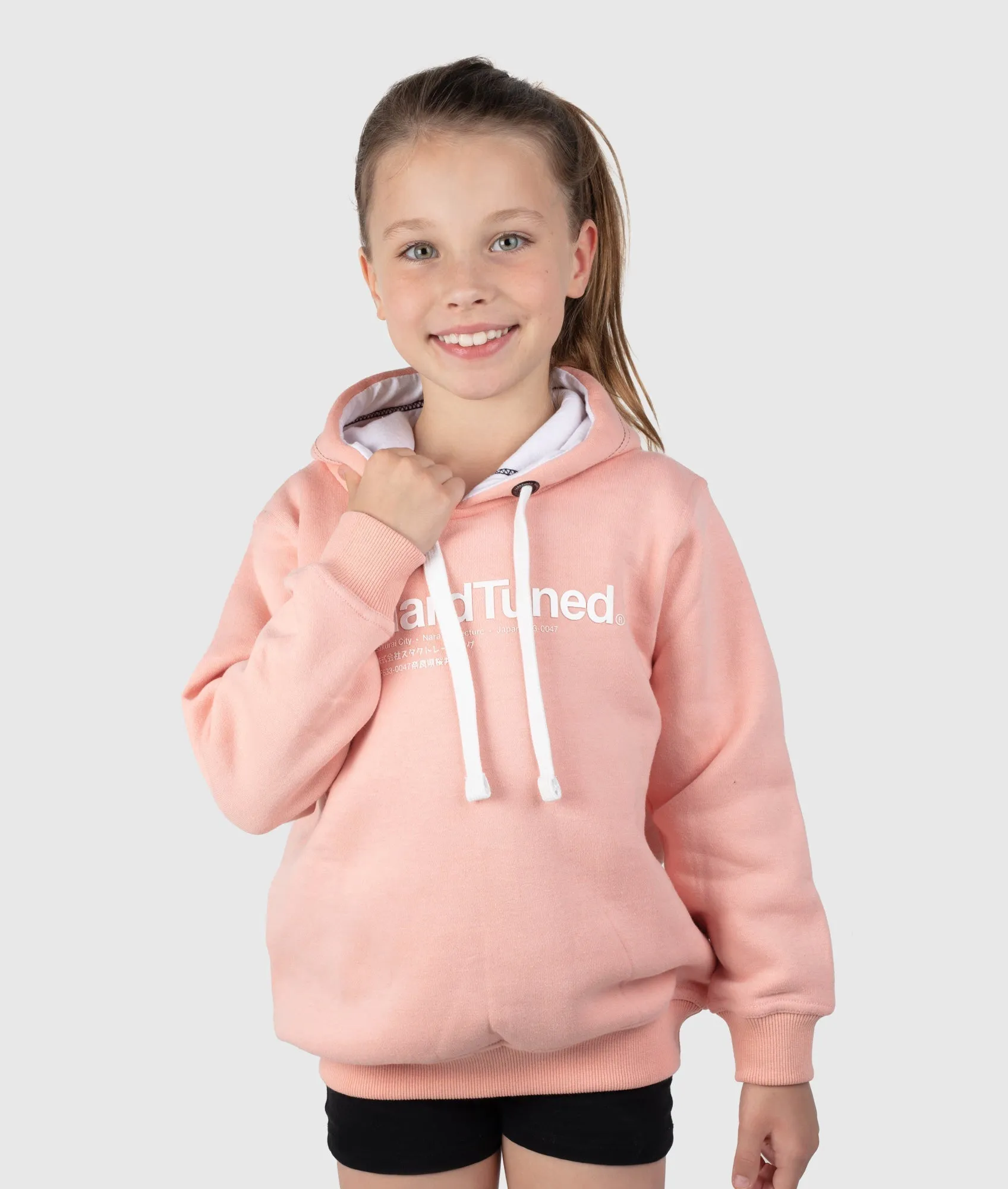 Kids Essential Hoodie - Apricot