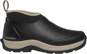 Lacrosse Women's Alpha Meadow 3.5 Slip On Black Rubber Boot/Shoes 656142