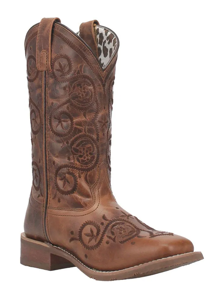 Laredo 5863 Womens DIZZIE Leather Boot Brown - D