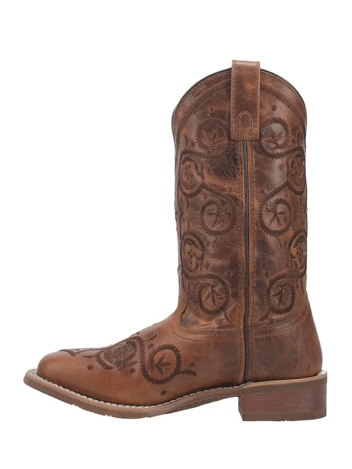 Laredo 5863 Womens DIZZIE Leather Boot Brown - D