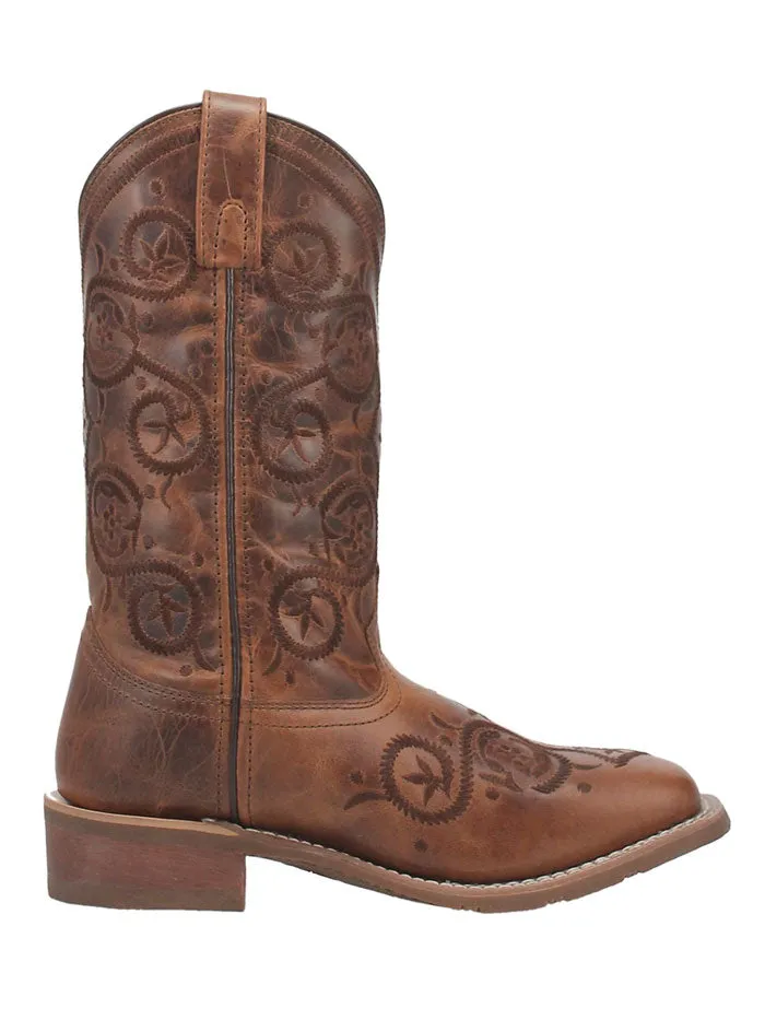 Laredo 5863 Womens DIZZIE Leather Boot Brown - D