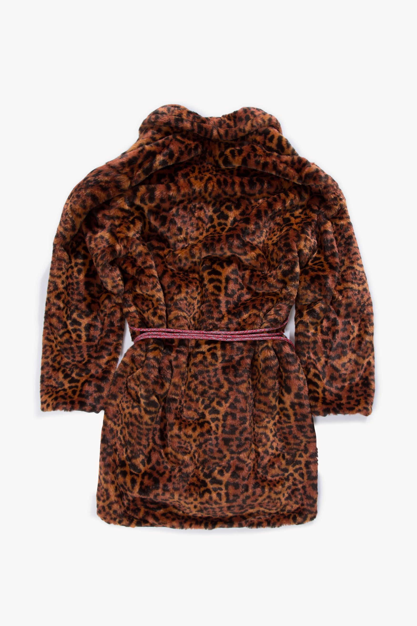 Leopard Faux Fur Coat