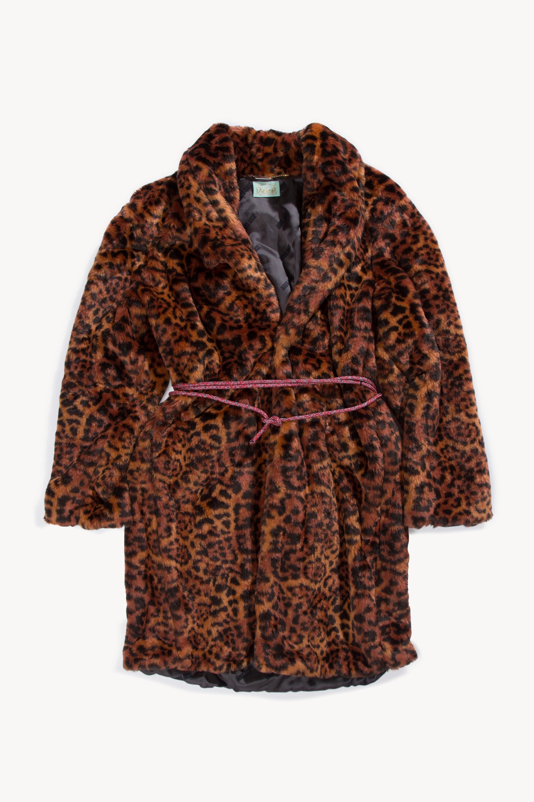 Leopard Faux Fur Coat