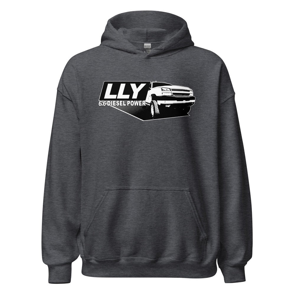 LLY Duramax Hoodie Sweatshirt With Truck