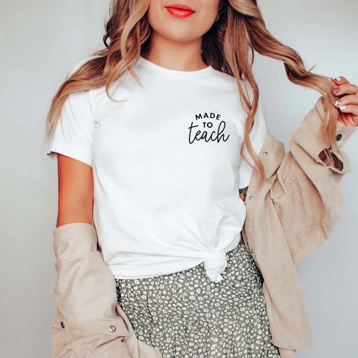 Made to Teach Bella Graphic Tee