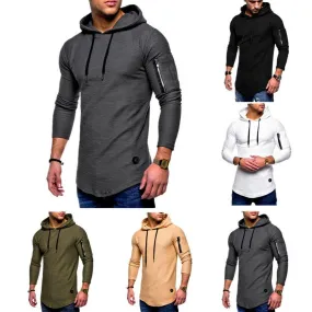 Men Athletic Gym Muscle Hoodies