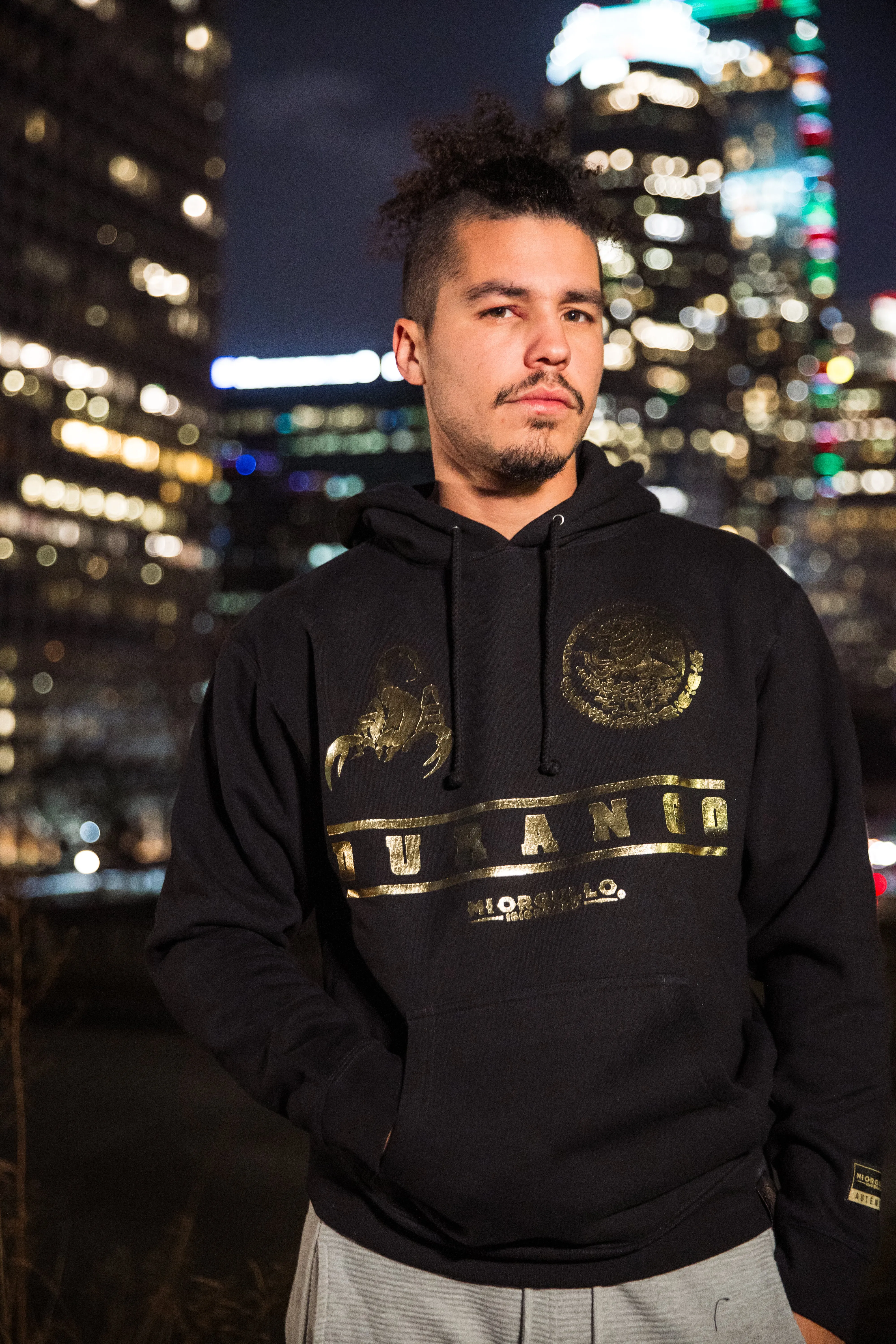 MEN’S BLACK GOLD RUSH DURANGO HOODIE