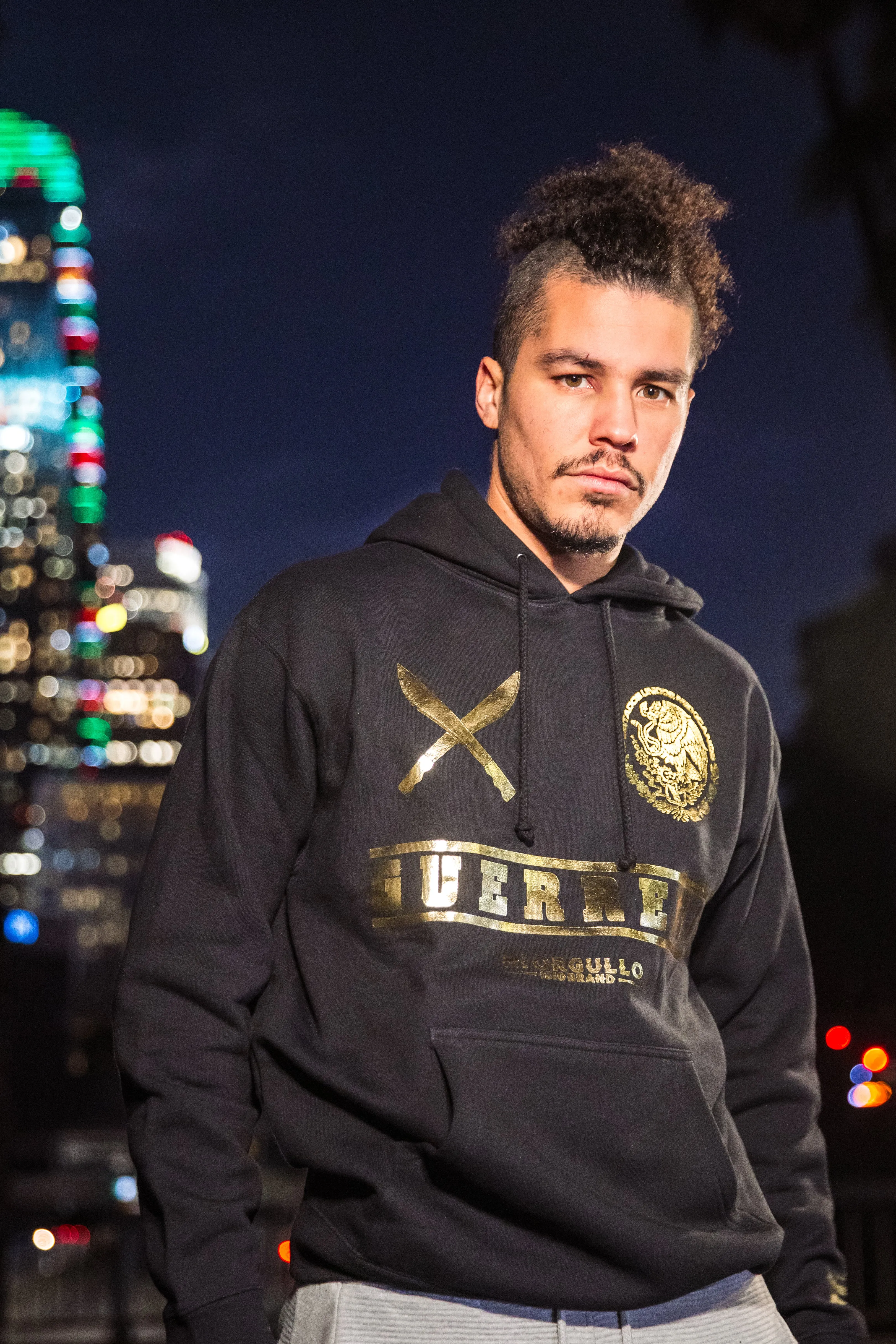 MEN’S BLACK GOLD RUSH GUERRERO HOODIE