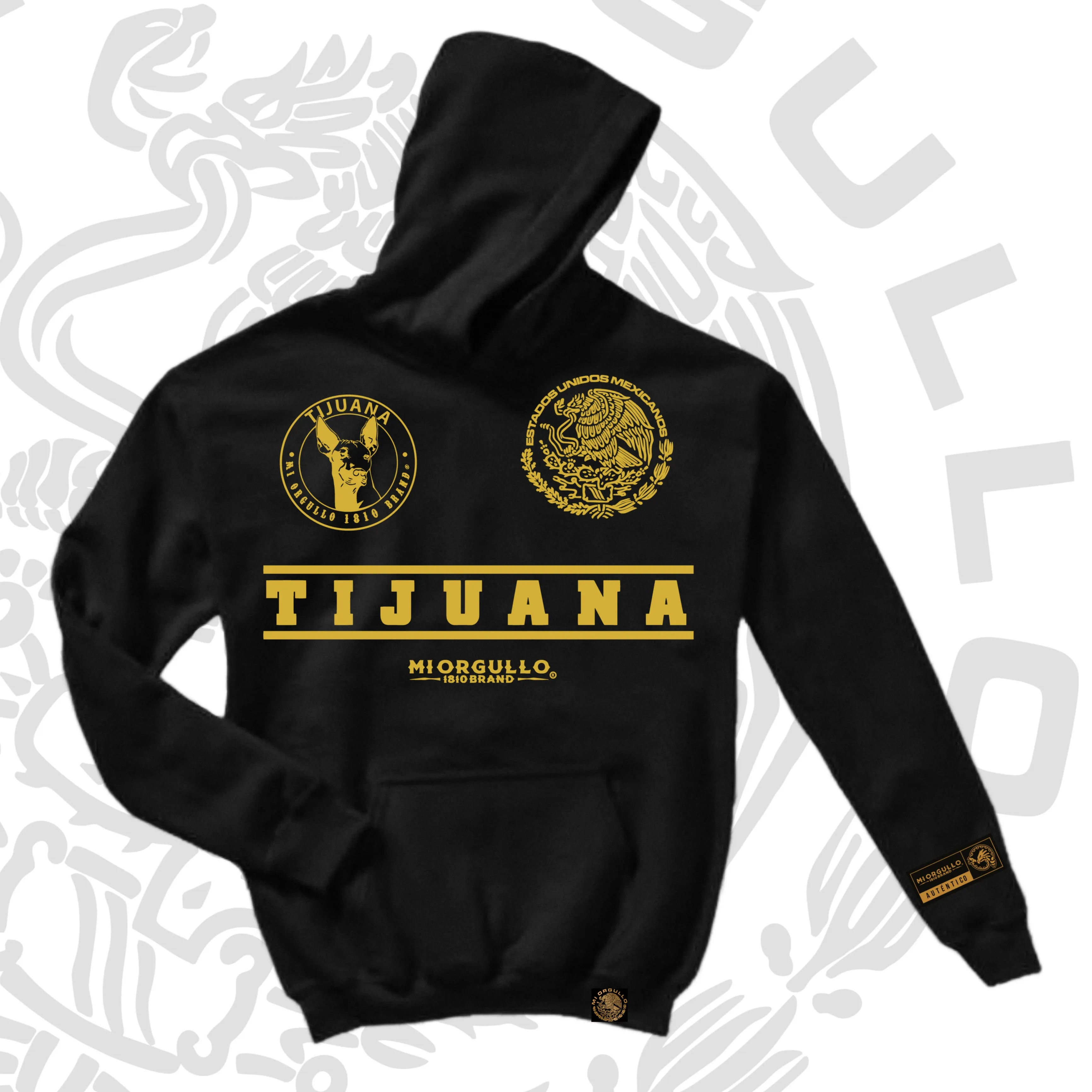 MEN’S BLACK GOLD RUSH TIJUANA HOODIE