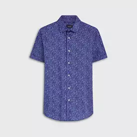 Men's Bugatchi | Miles Floral Print  OoohCotton® | Navy