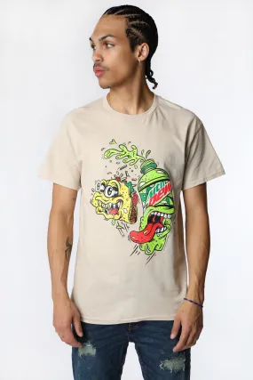 Mens Mtn Dew Graphic T-Shirt