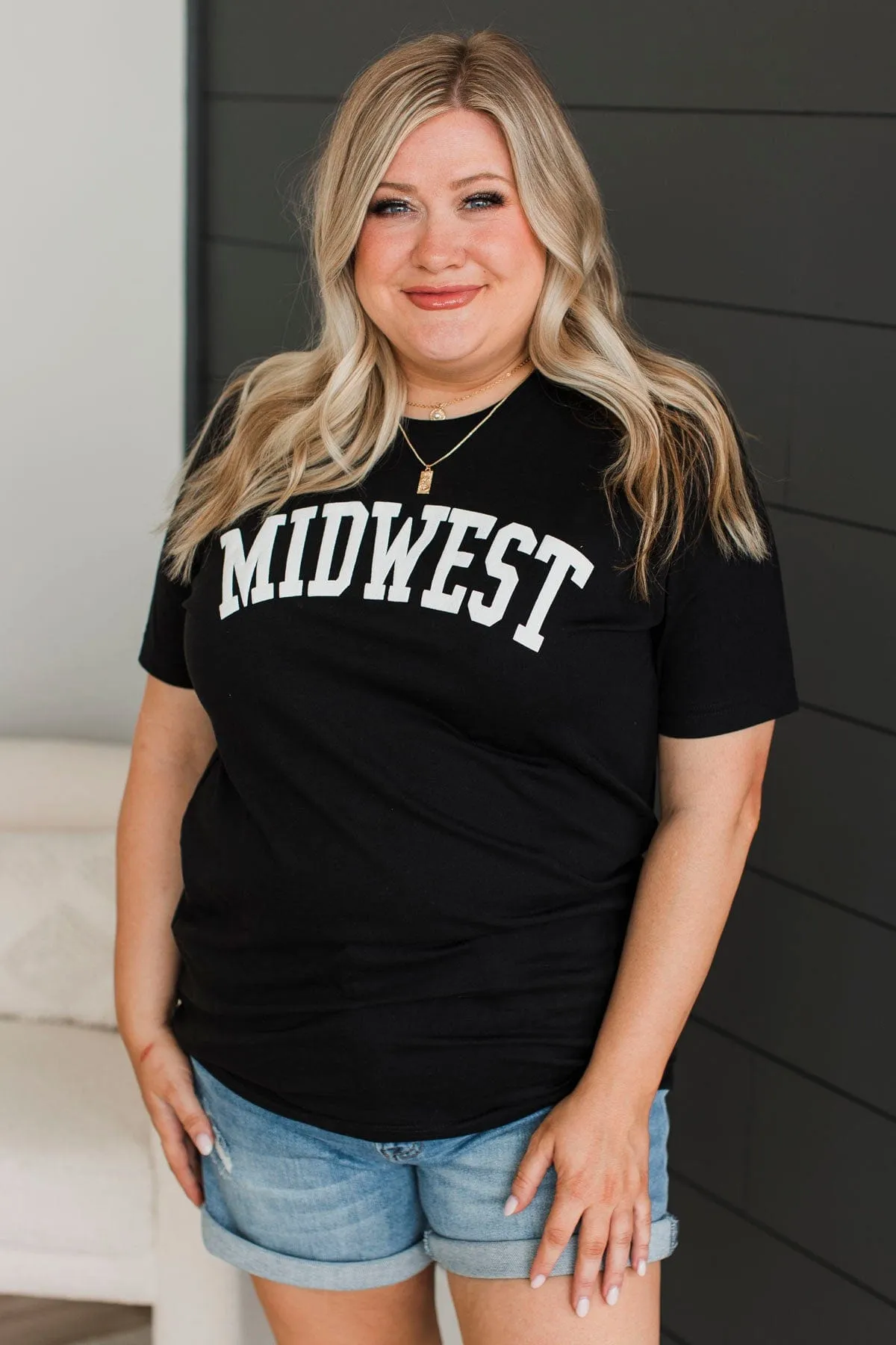 Midwest Puff Graphic Tee- Black