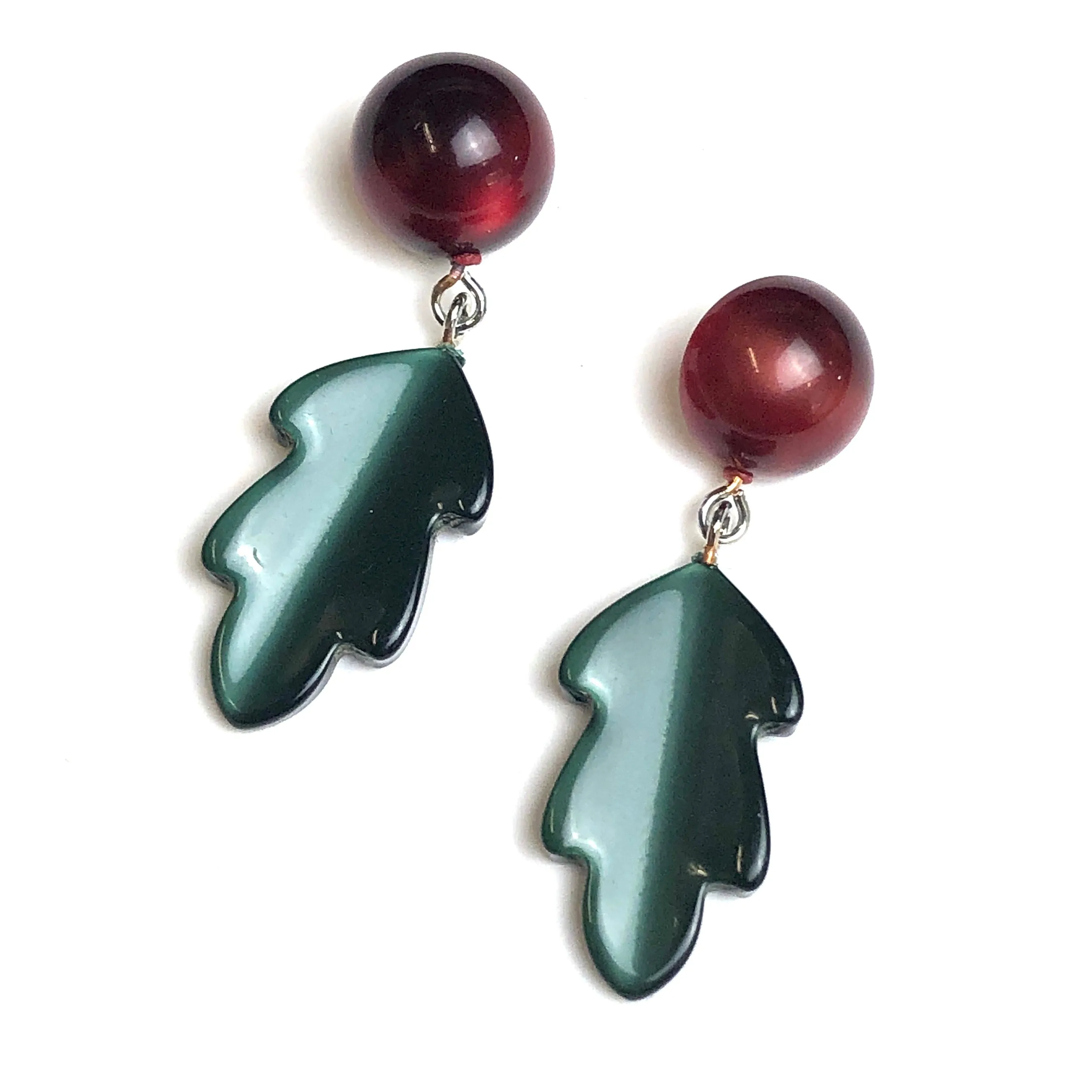 Mistletoe Moonglow Drop Earrings