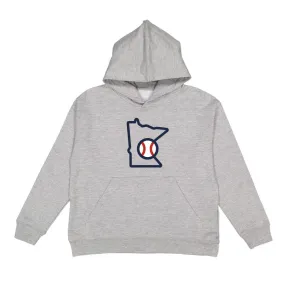 MN Town Ball Icon Kid's Lightweight Hoodie