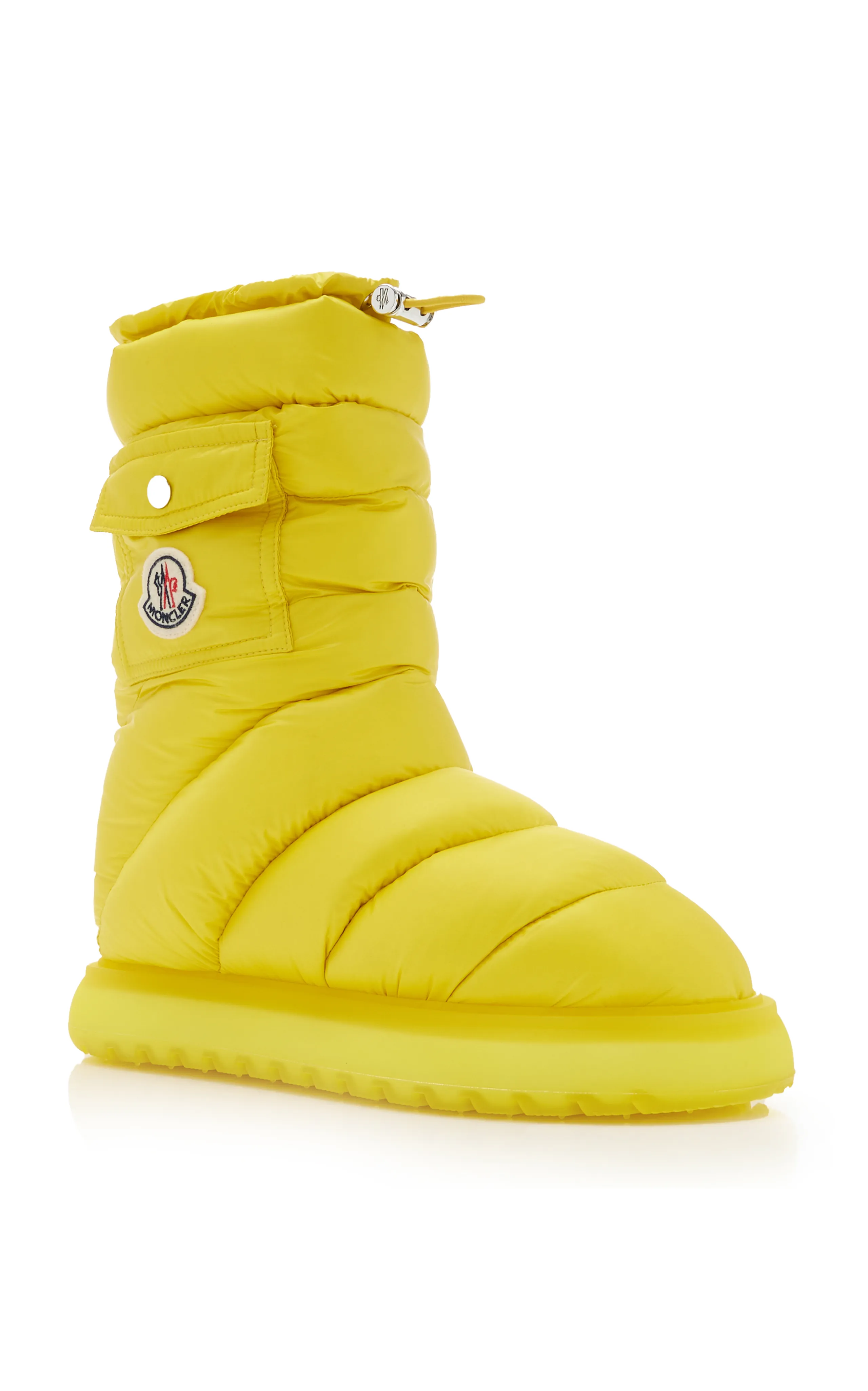 Moncler Gaia Mid-Length Down-Nylon Snow Boots