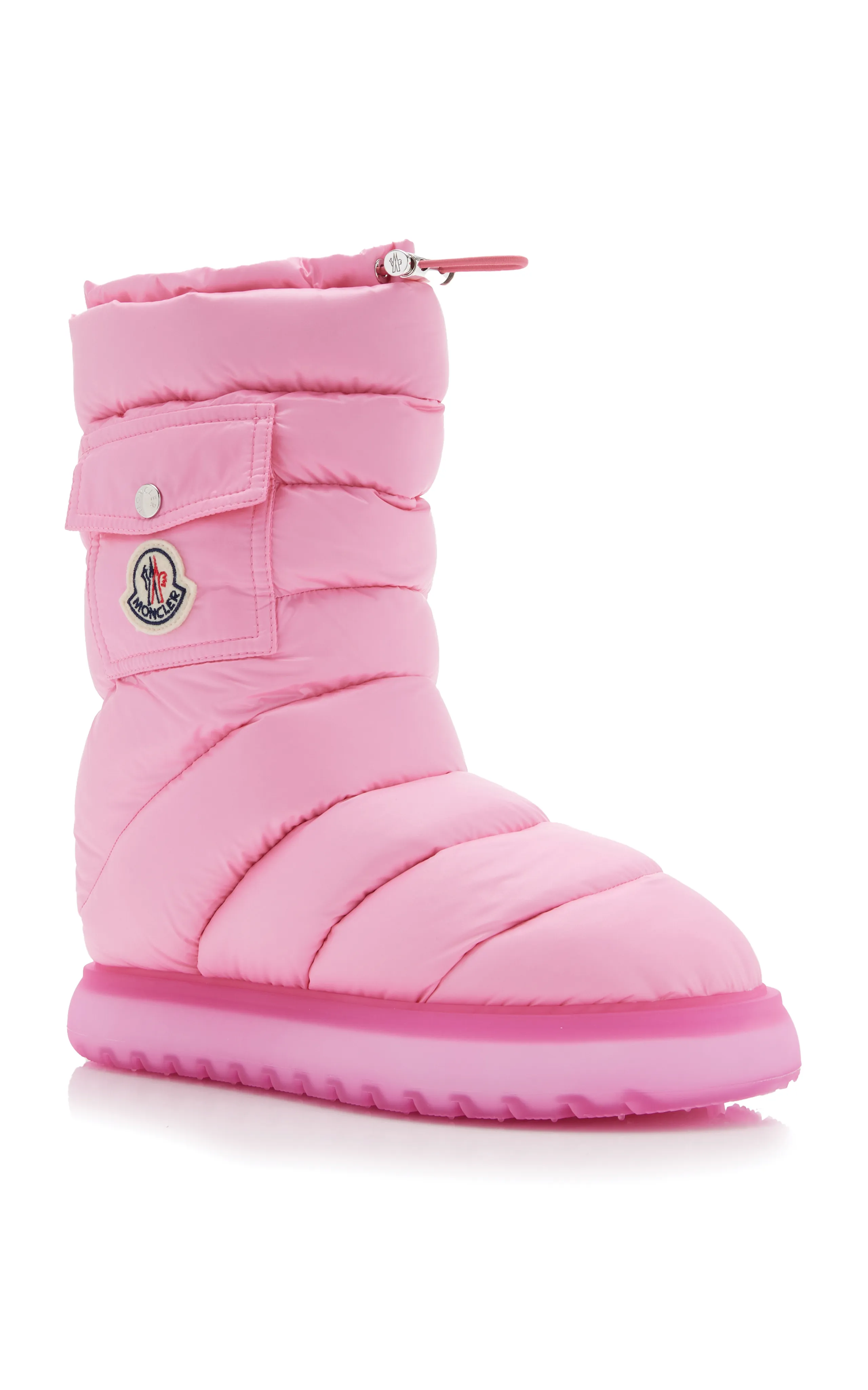 Moncler Gaia Mid-Length Down-Nylon Snow Boots