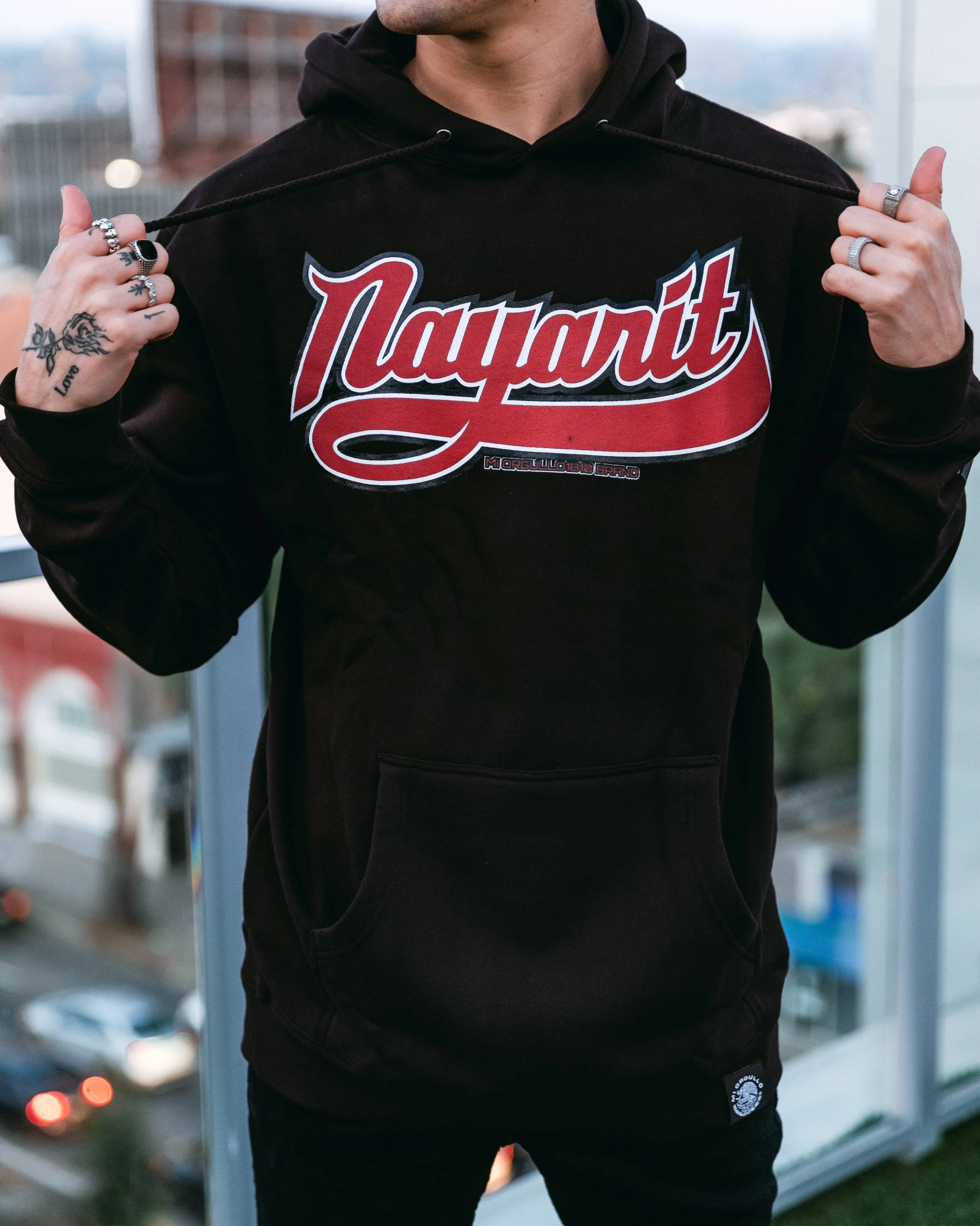 NAYARIT BLACK HOODIE