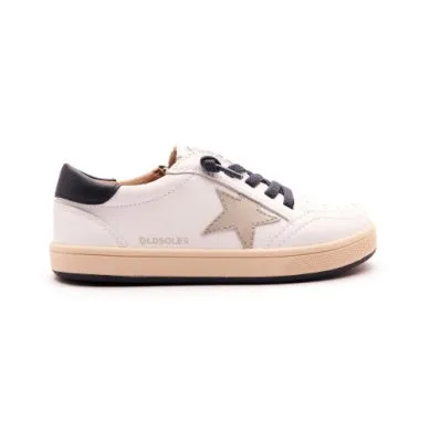 Old Soles White Star Zipper Sneaker