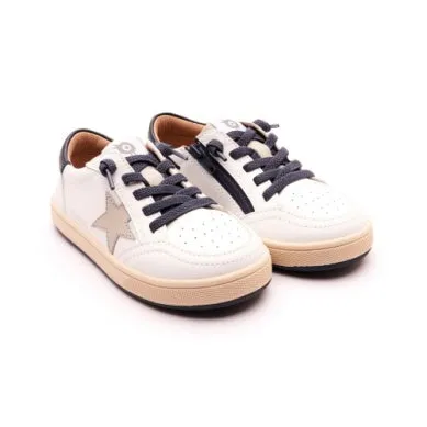 Old Soles White Star Zipper Sneaker