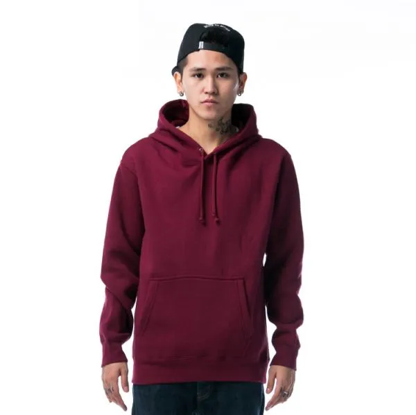 Plain Hoodie Sweatshirt Solid Color for Men or Women - Cotton