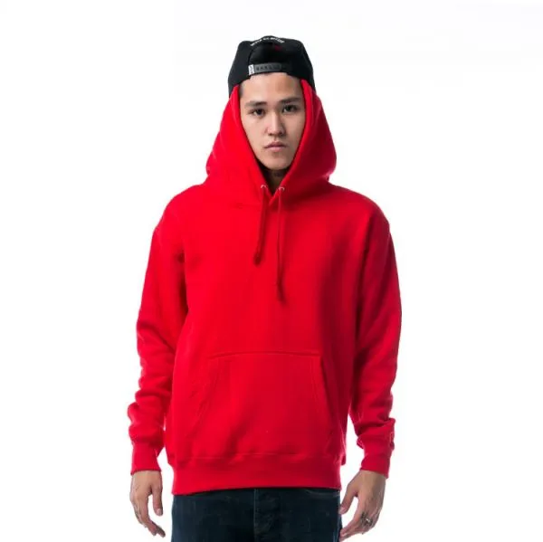 Plain Hoodie Sweatshirt Solid Color for Men or Women - Cotton