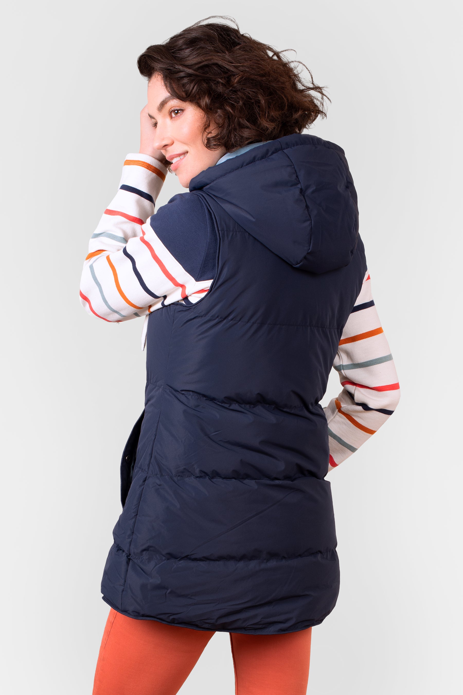 Port Hooded Gillet