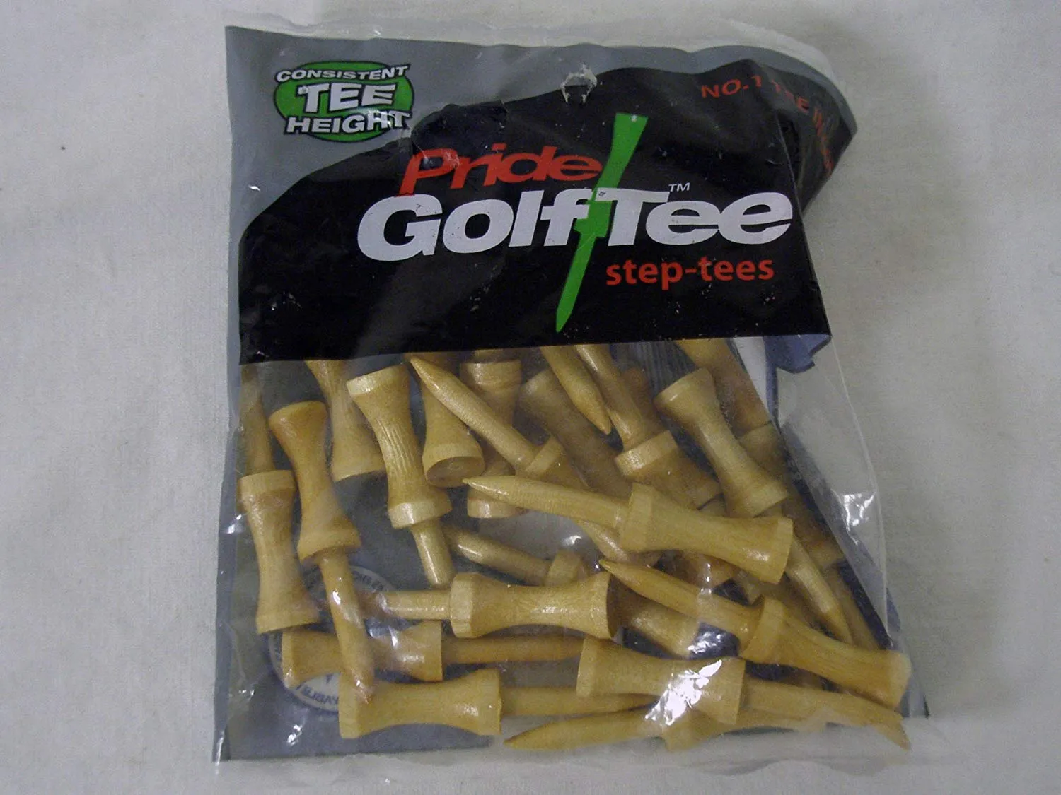 Pride Sports Wood Golf Step-Tees 2.75 x 25 count