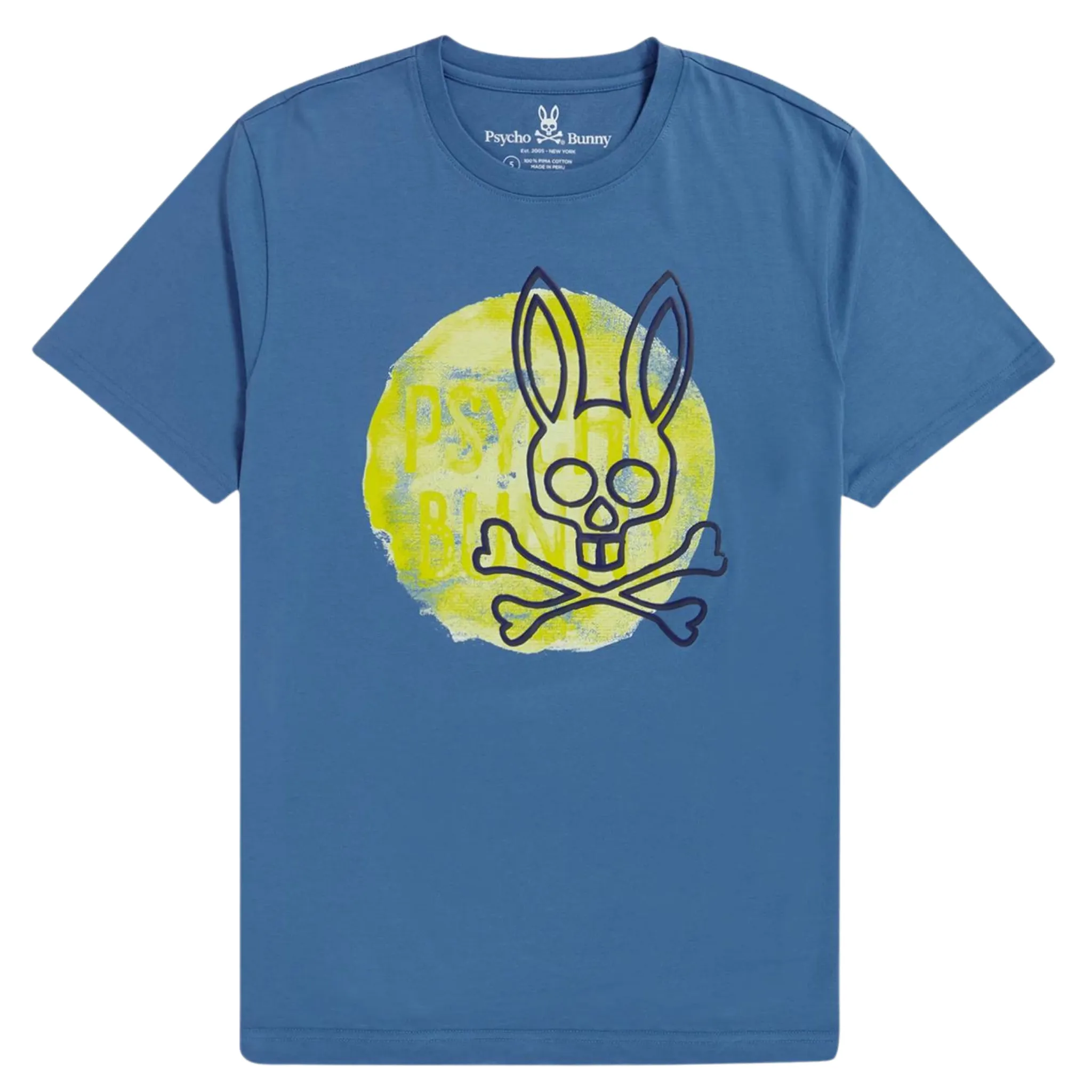 Psycho Bunny Arnell Graphic Tee (Celestial Blue)