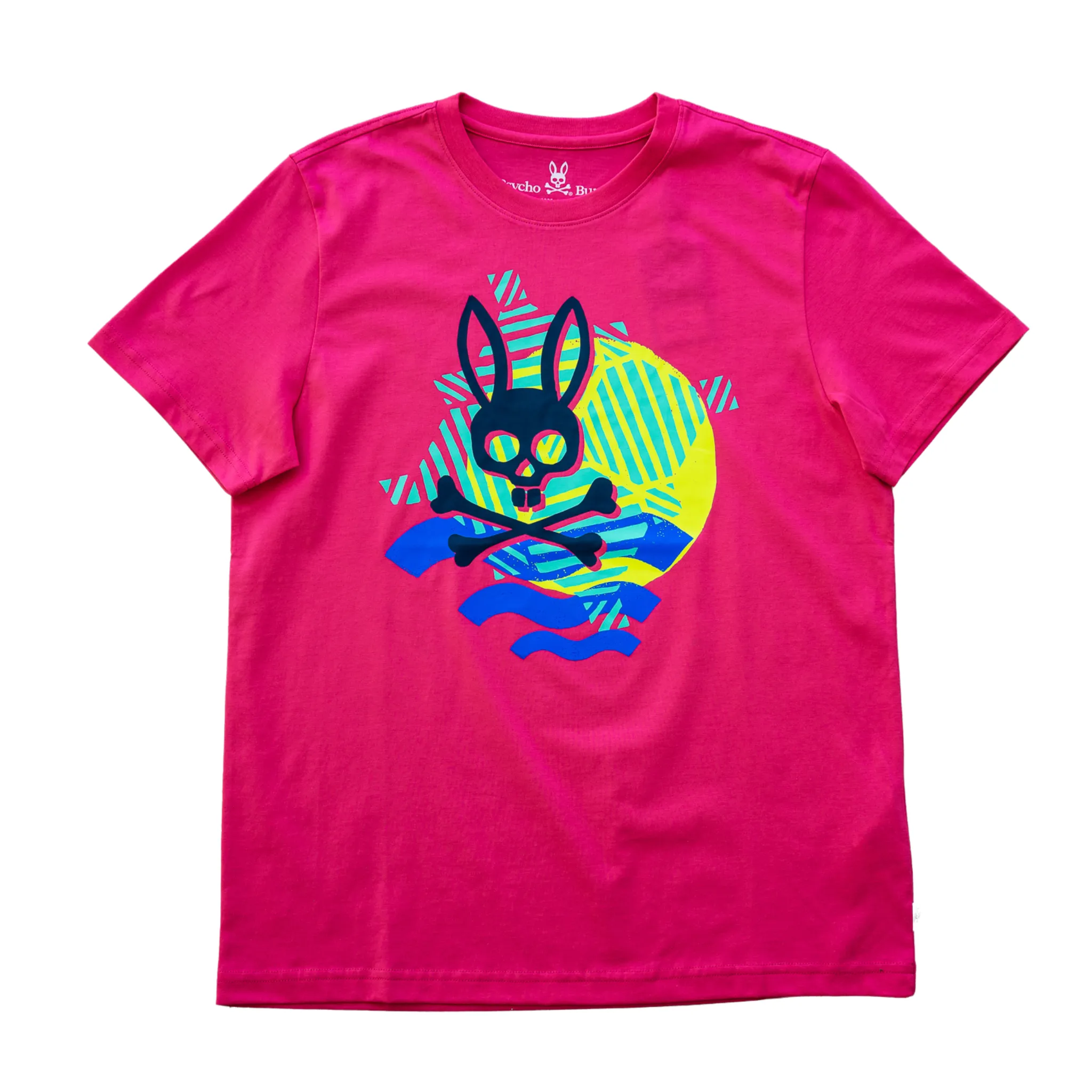 Psycho Bunny Balden Graphic Tee (Azalea Pink)