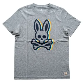 Psycho Bunny Challis Graphic Tee (Heather Grey)