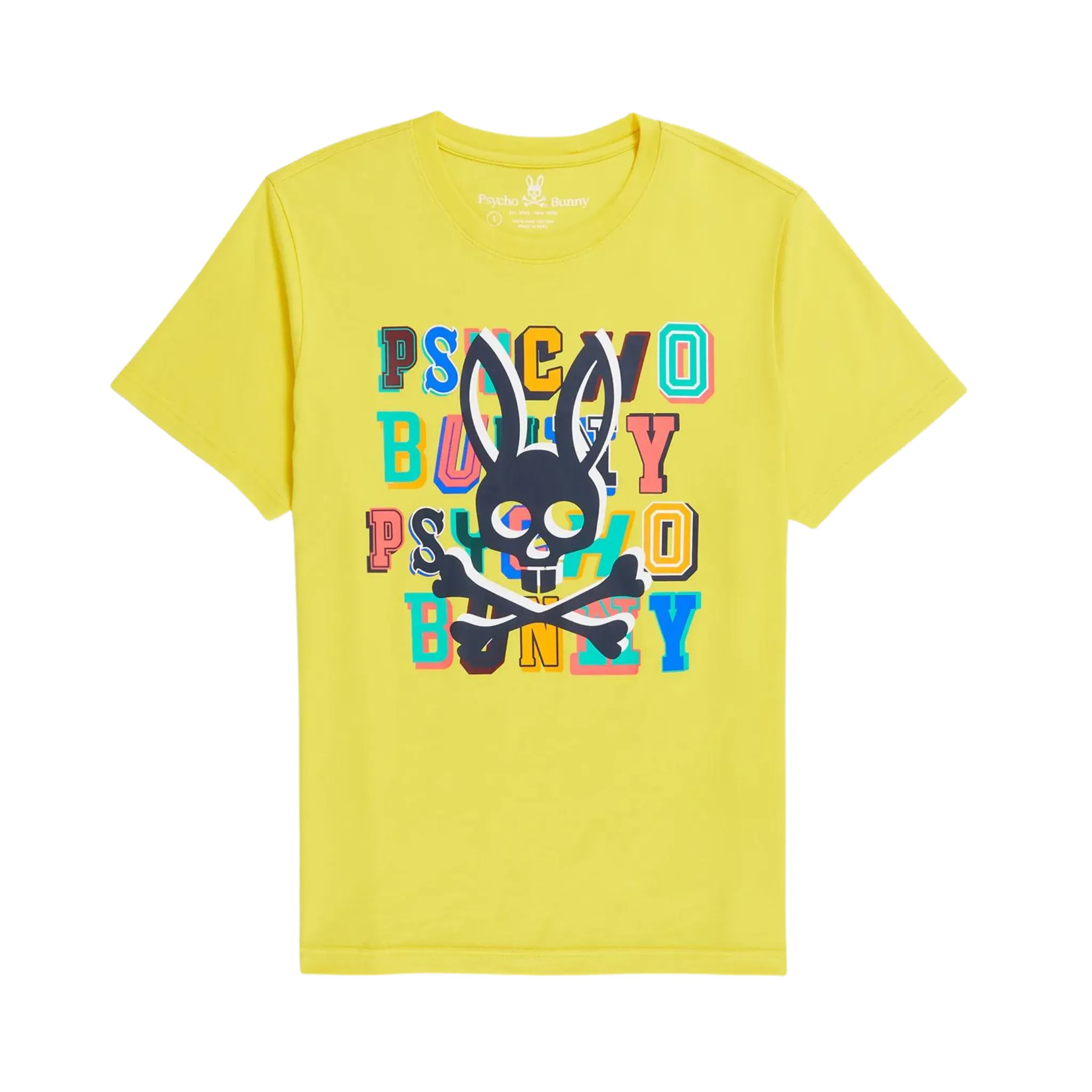 Psycho Bunny Fulton Graphic Tee (Radiant Sun)