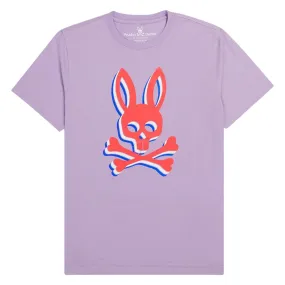 Psycho Bunny Henton Graphic Tee (California Lilac)