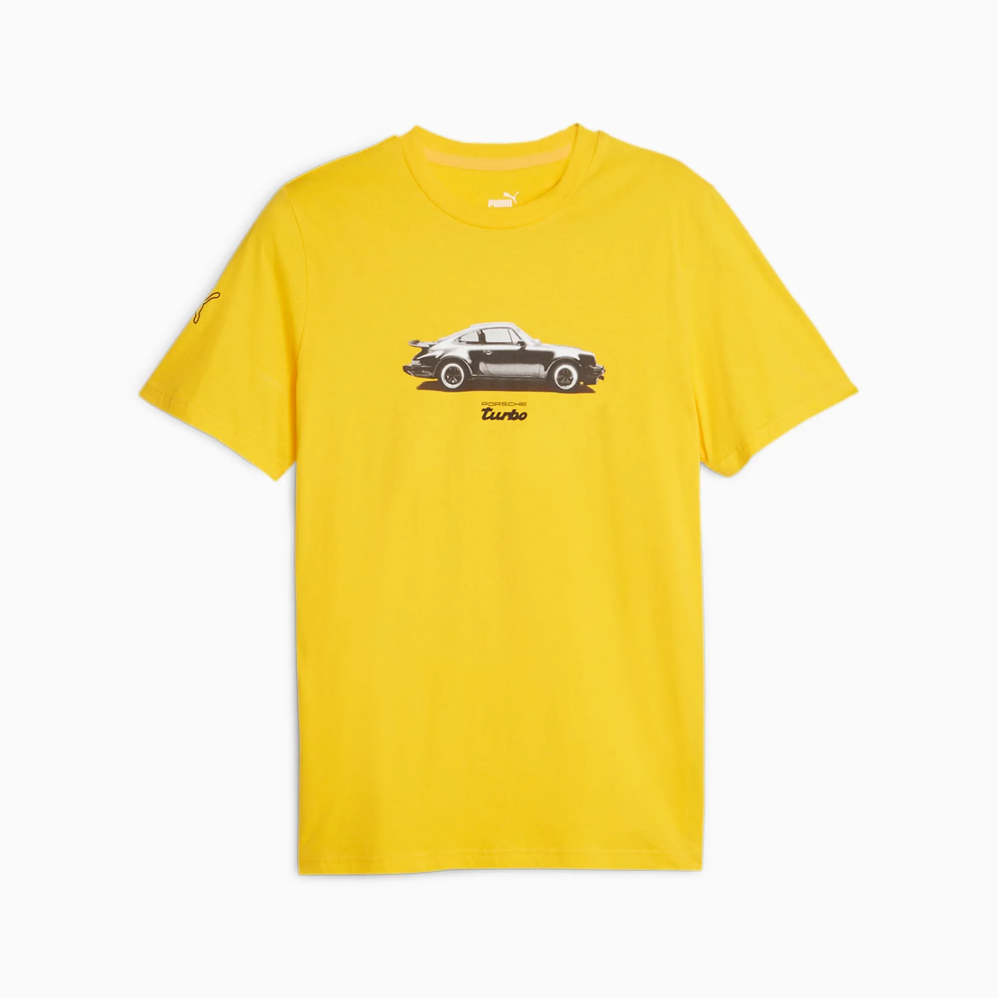 Puma 62102604 Mens Porsche Pl Graphic Tee Yellow