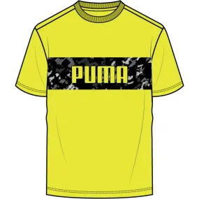 Puma - Active Sports Graphic T-Shirt Boys yellow burst