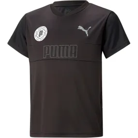 Puma - Active Sports Poly Graphic T-Shirt Boys puma black