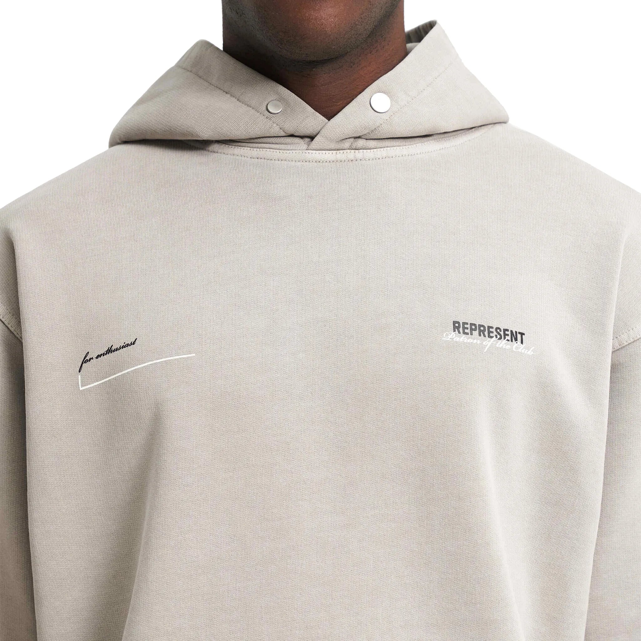 Represent Patron Of The Club Mudstone Hoodie