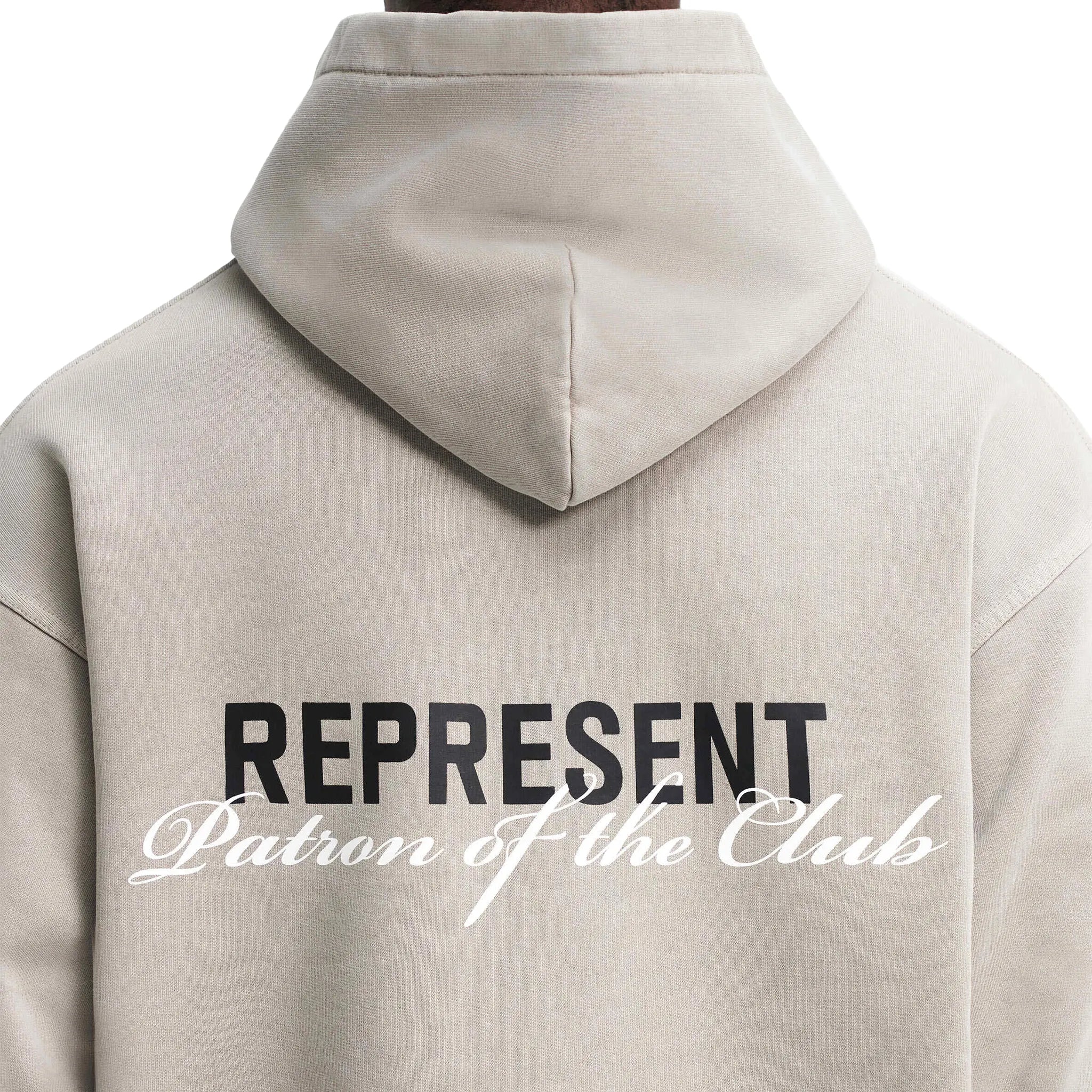 Represent Patron Of The Club Mudstone Hoodie