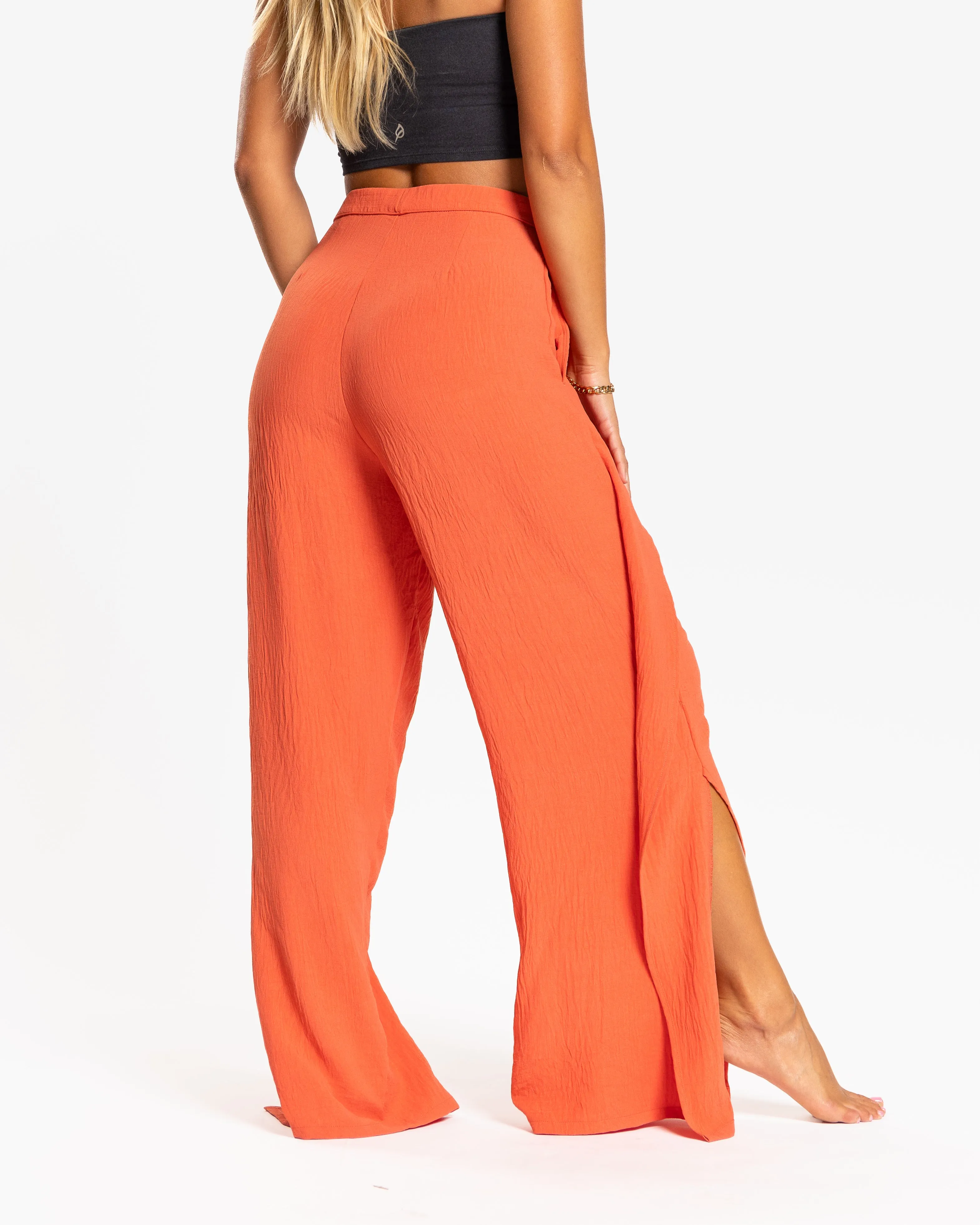 Resort Tie Front Pant