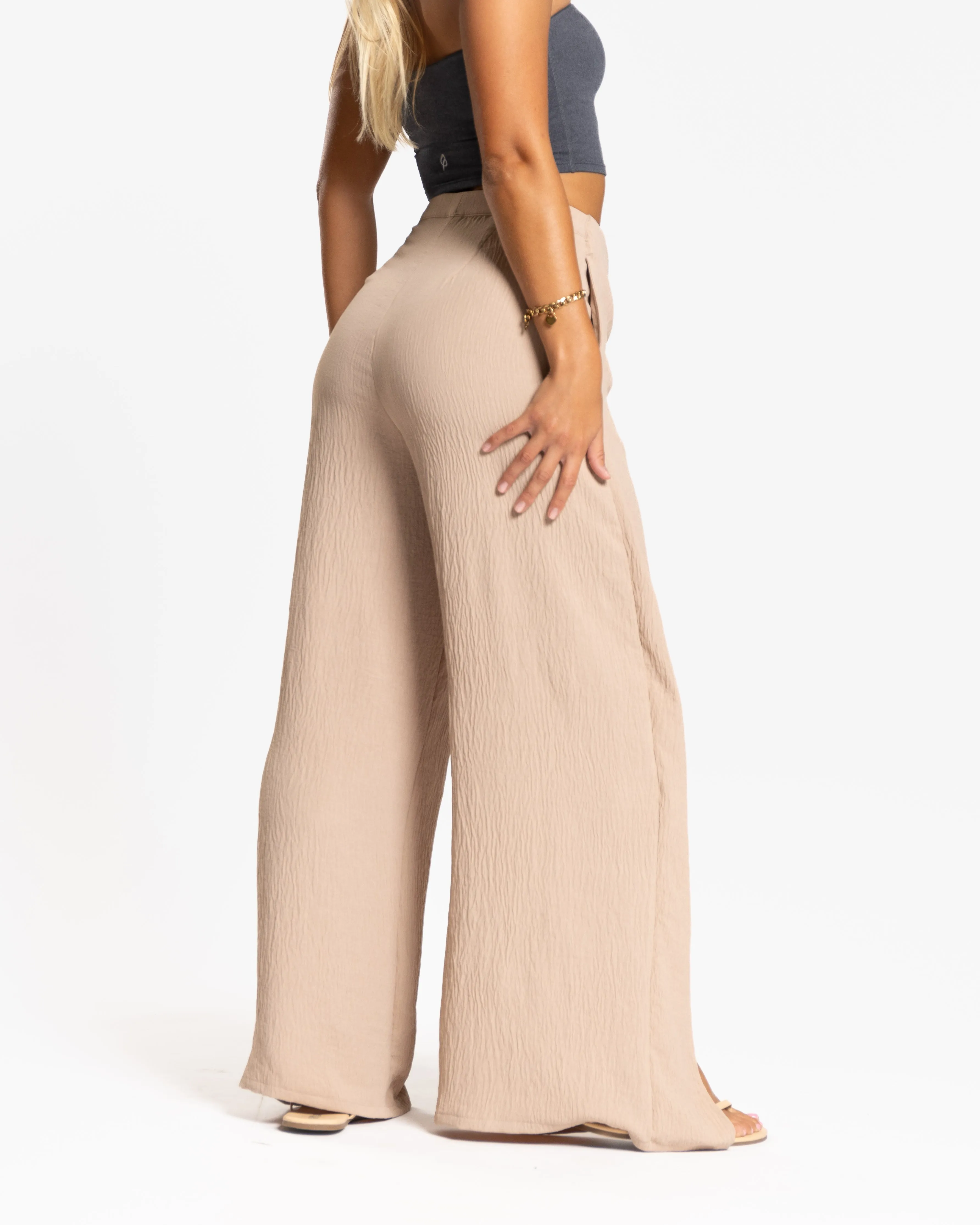 Resort Tie Front Pant