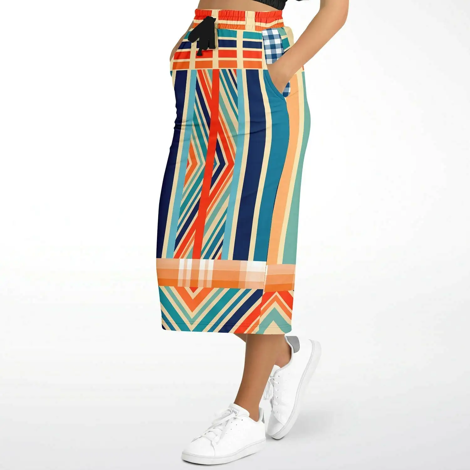 Salsa Time Eco-Poly Long Pocket Skirt