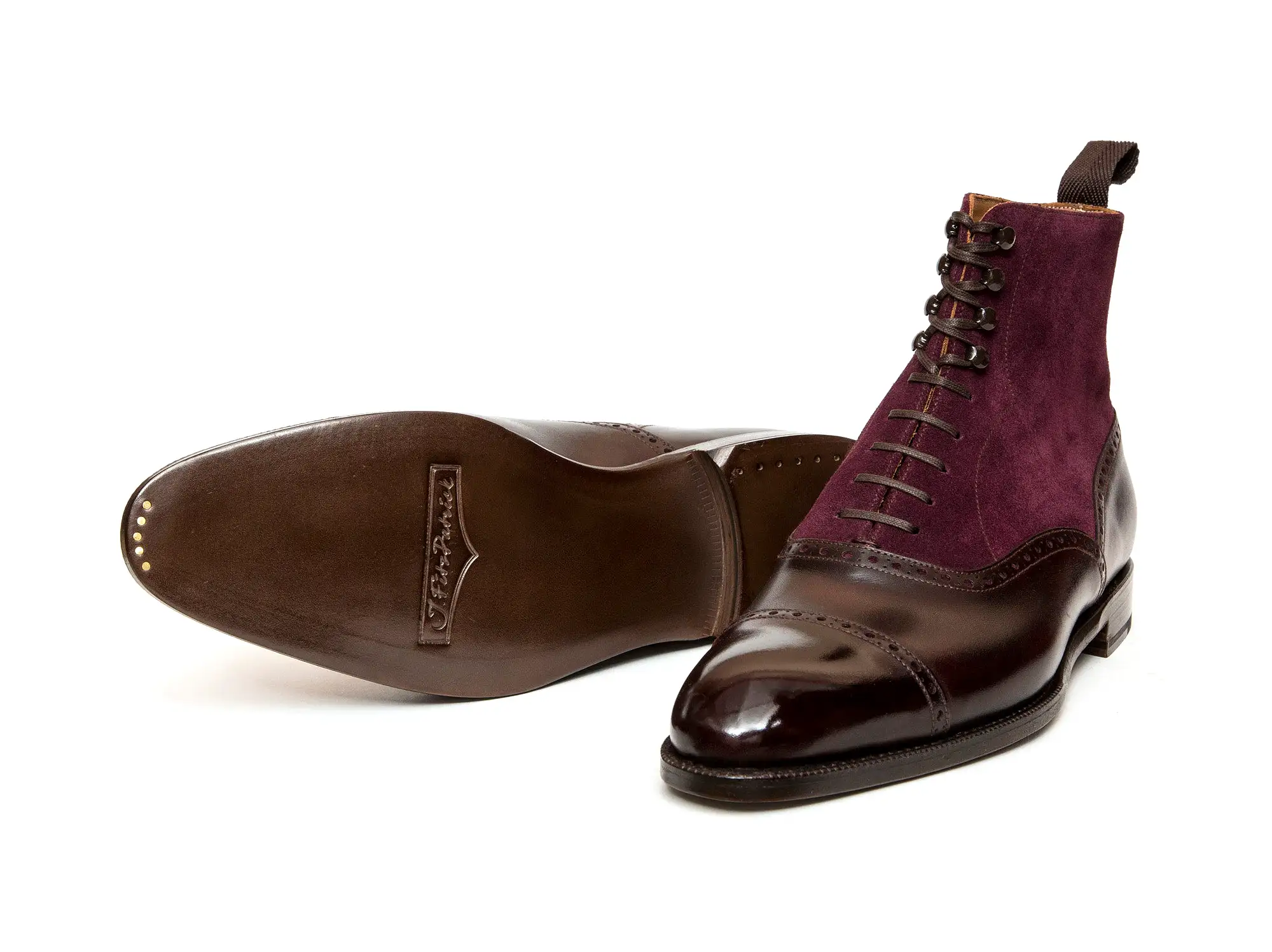 Seaview - MTO - Plum Museum Calf / Regal Purple Suede - NGT Last - Single Leather Sole