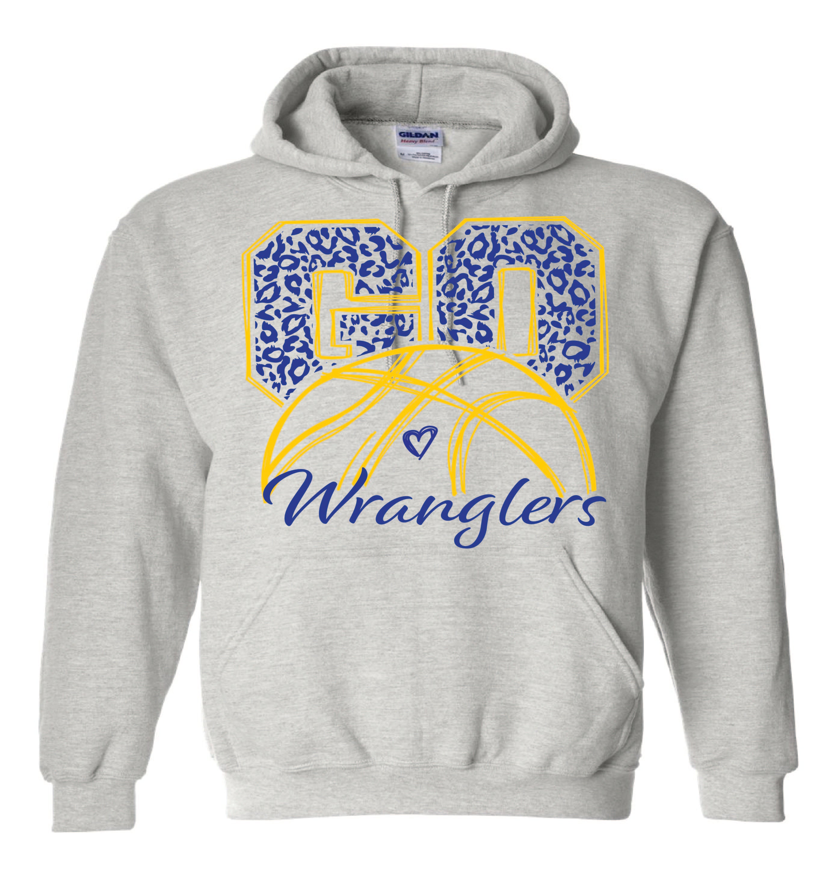 Shoshoni Wrangler Basketball Hoodie