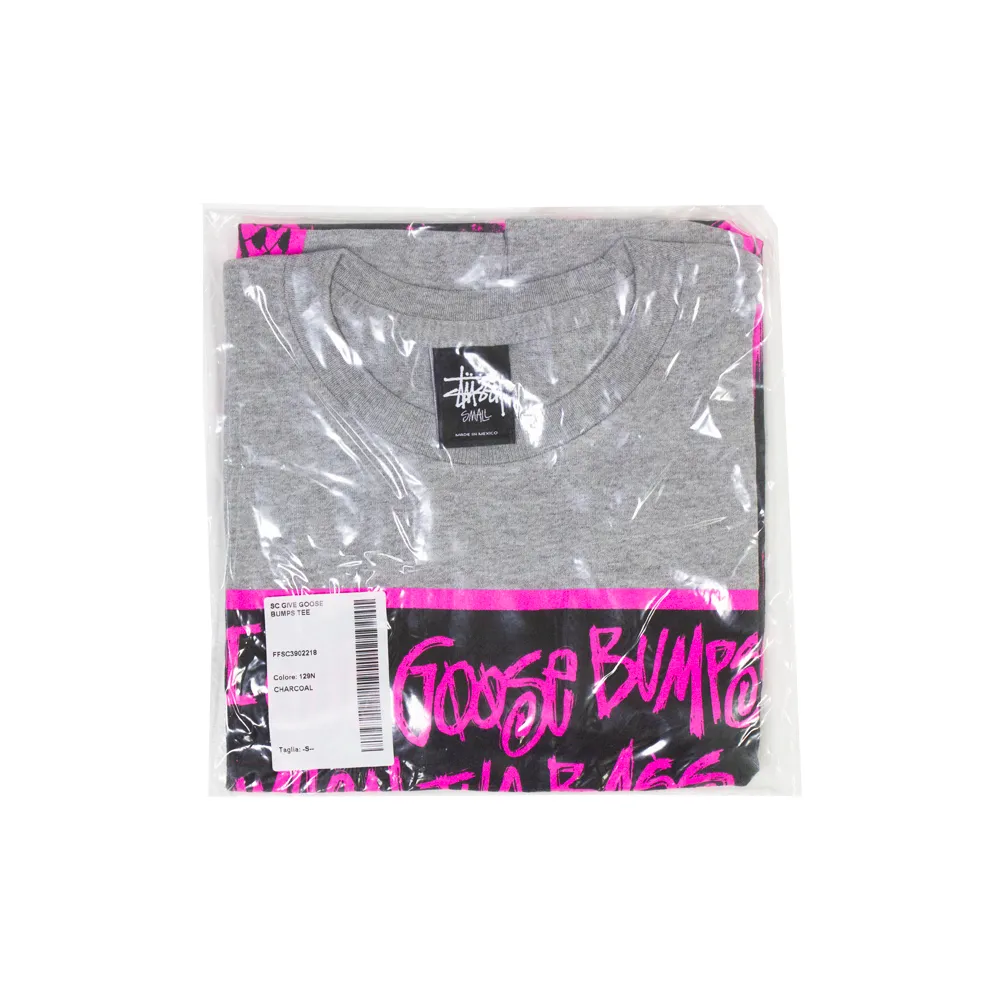 Stussy Customade x Creepy Give Bumbs Charcoal Tee Limited Edition FFSC3902218