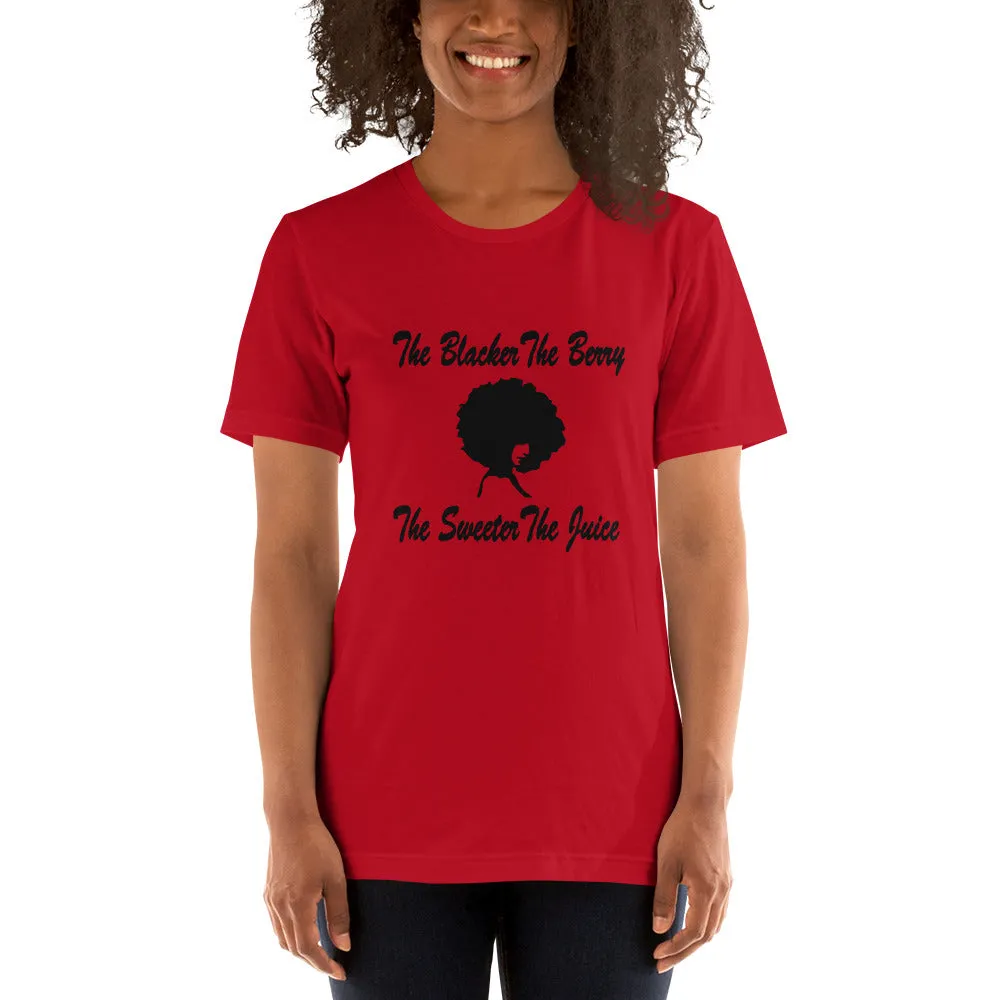 The Blacker The Berry Short-Sleeve Women's T-Shirt