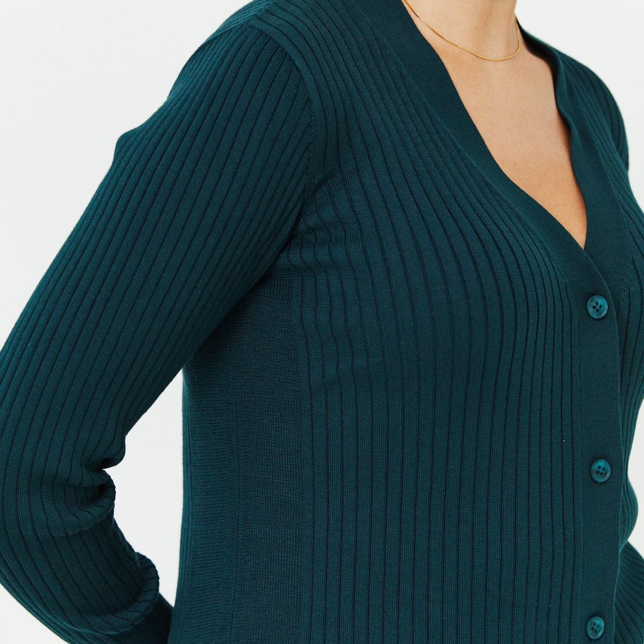 The Mini Ribbed Cardigan