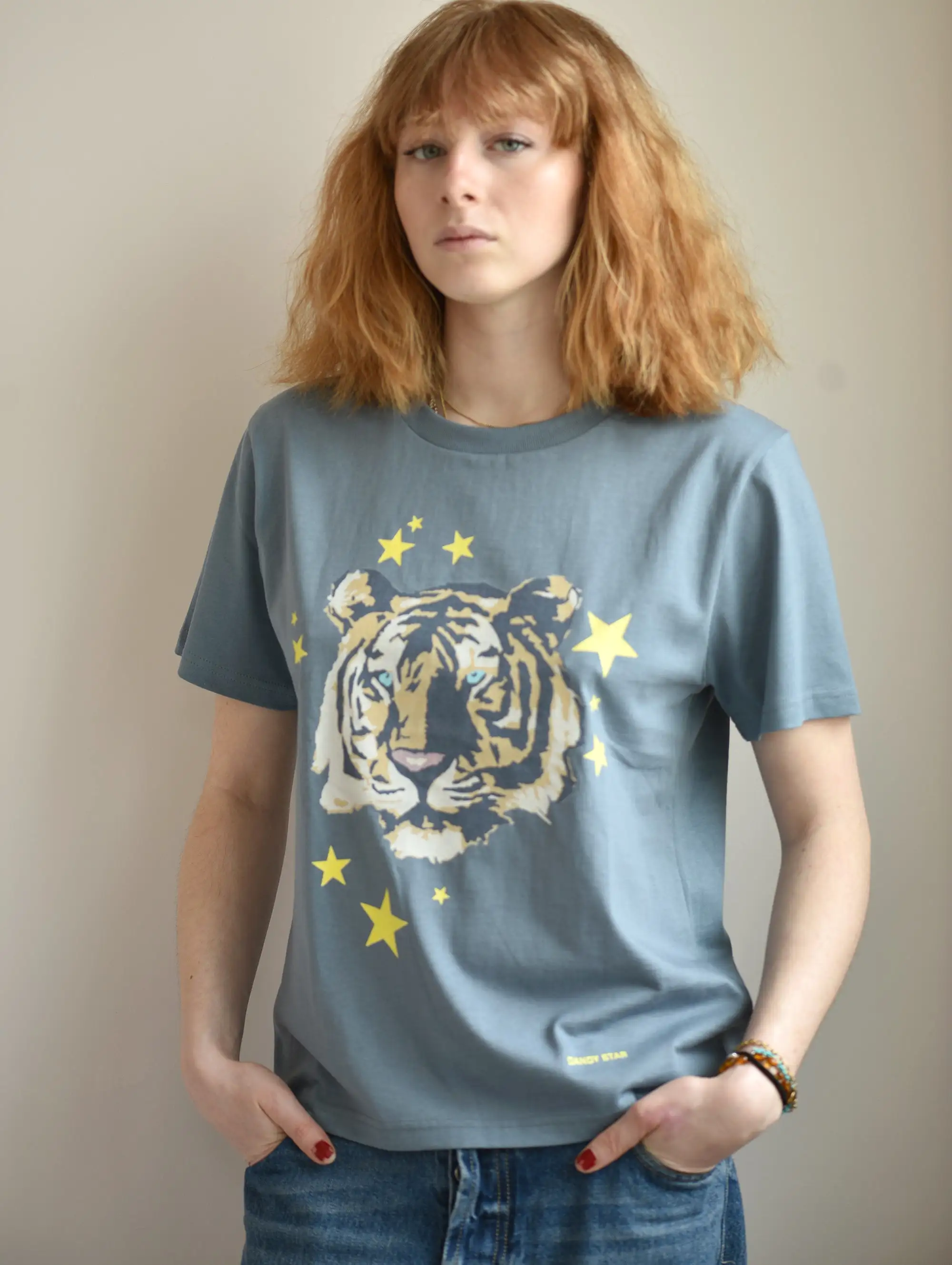 TIGER BLUE T-SHIRT